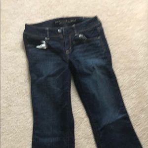 Size 8 AE kick boot Stretch Jeans